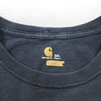 carhartt ロングスリーブ Tシャツ ロンT 3XL ORIGINAL FIT ブラック コットン ビッグサイズ