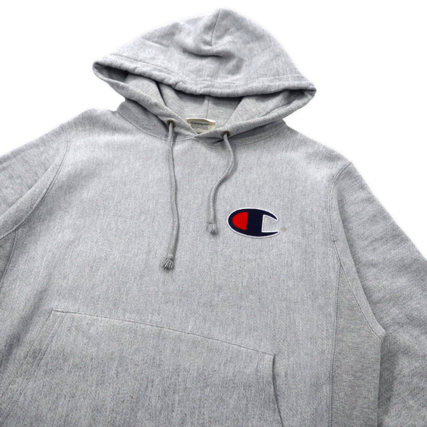 Champion reverse weave script logo clearance hoodie