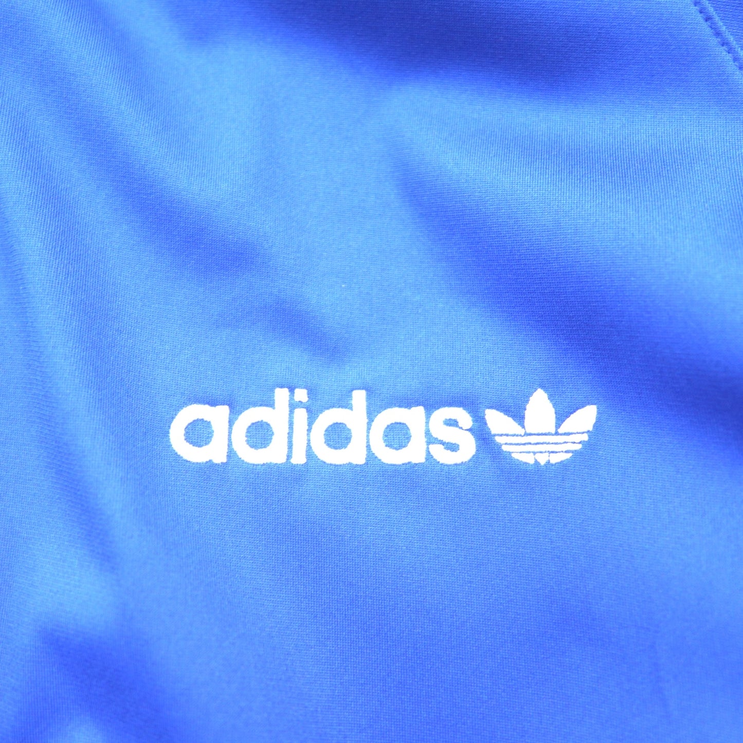 adidas Originals Aloxe Track Top, Size 4XL, Blue, CE4828, Reissue of the France National Team Tricolor Trefoil