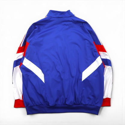 adidas Originals Aloxe Track Top, Size 4XL, Blue, CE4828, Reissue of the France National Team Tricolor Trefoil