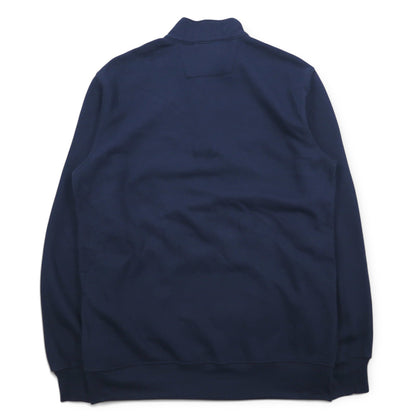 carhartt ルーズフィット ハーフジップ スウェット M ネイビー 難燃性 コットン CAT3 Flame-Resistant Force Loose Fit Midweight Mock Neck Sweatshirt TS5028-FRM