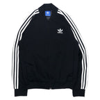 日本然リトテ-古着オンライン-adidas originals ATP型 スーパースター トラックジャケット ジャージ M ブラック ポリエステル 3ストライプス トレフォイルロゴ SST TT BK5921-adidas originals ATP Superstar Track Jacket Jersey M Black Polyester 3 Striped Strefoil Logo SST TT BK5921