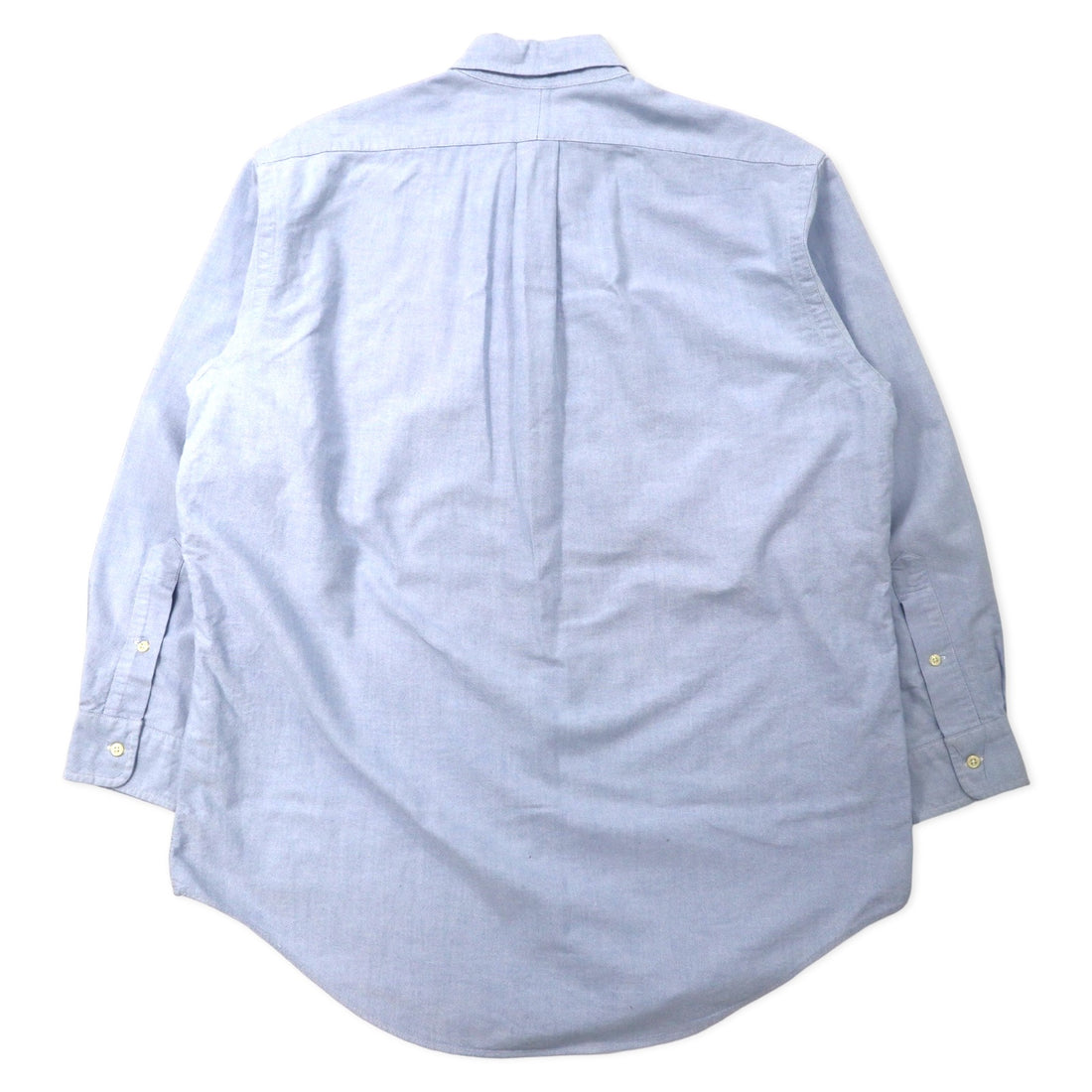 Ralph Lauren Oxford Button Down Shirt 15 1/2-32 Blue Cotton Small Pony Embroidery YARMOUTH