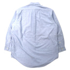 Ralph Lauren Oxford Button Down Shirt 15 1/2-32 Blue Cotton Small Pony Embroidery YARMOUTH