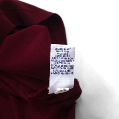 POLO RALPH LAUREN ポロシャツ L ボルドー コットン スモールポニー刺繍