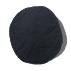 PRADA イタリア製 バケットハット L ブラック ナイロン ワンポイントロゴ刺繍