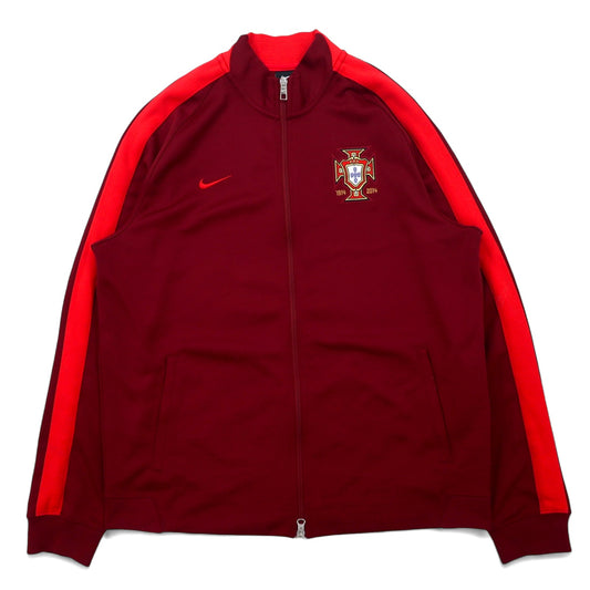 NIKE トラックジャケット ジャージ XL ボルドー ダブルジップ ポルトガル代表モデル PORTUGAL N98 TEAM 589860-677