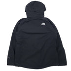 THE NORTH FACE Mountain Parka M Black Nylon HYVENT Water repellent Breathable Zip-in-zip US standard