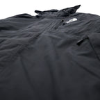 THE NORTH FACE Mountain Parka M Black Nylon HYVENT Water repellent Breathable Zip-in-zip US standard