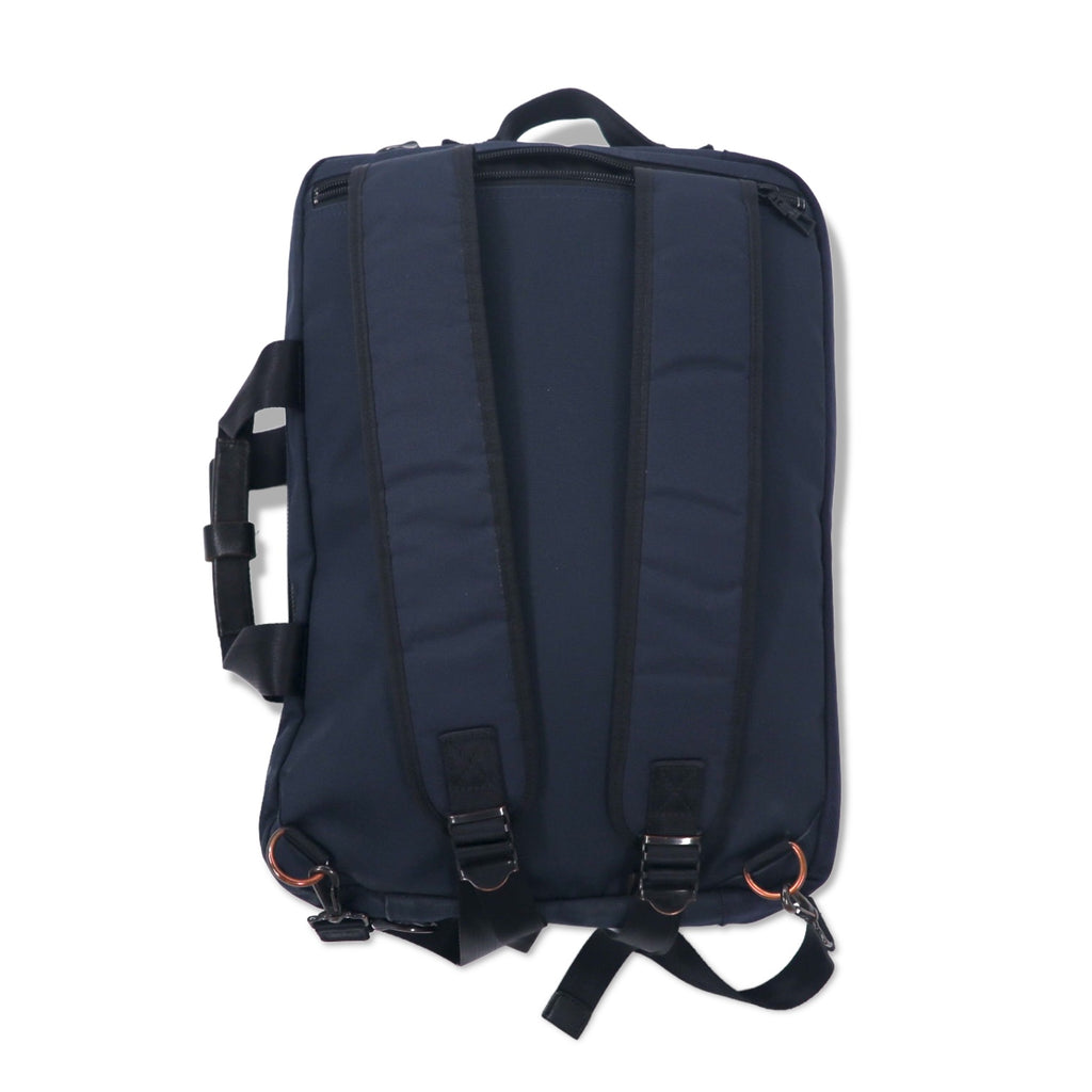 master-piece MSPC 2WAY Briefcase Business Bag Backpack Navy Polyester 02305 Made in Japan