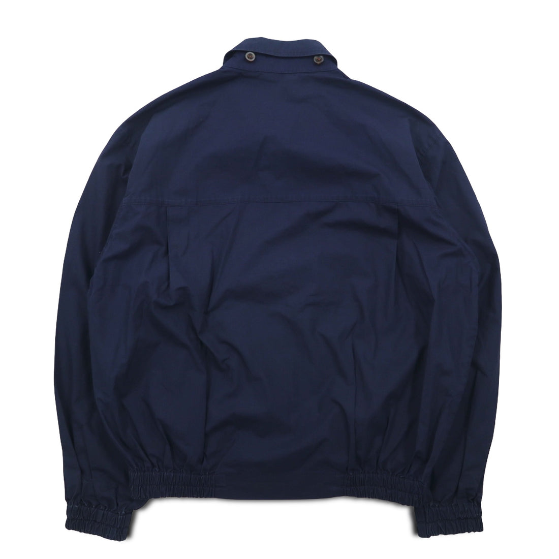 BARACUTA G9 Harrington Jacket, Detachable Hood, Swing Top, Medium, Navy