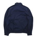 BARACUTA G9 Harrington Jacket, Detachable Hood, Swing Top, Medium, Navy