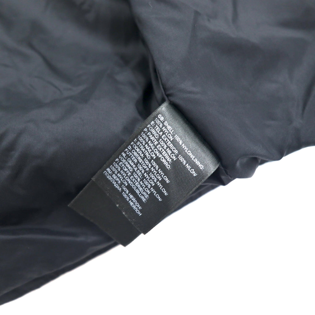 THE NORTH FACE Mountain Parka M Black Nylon HYVENT Water repellent Breathable Zip-in-zip US standard