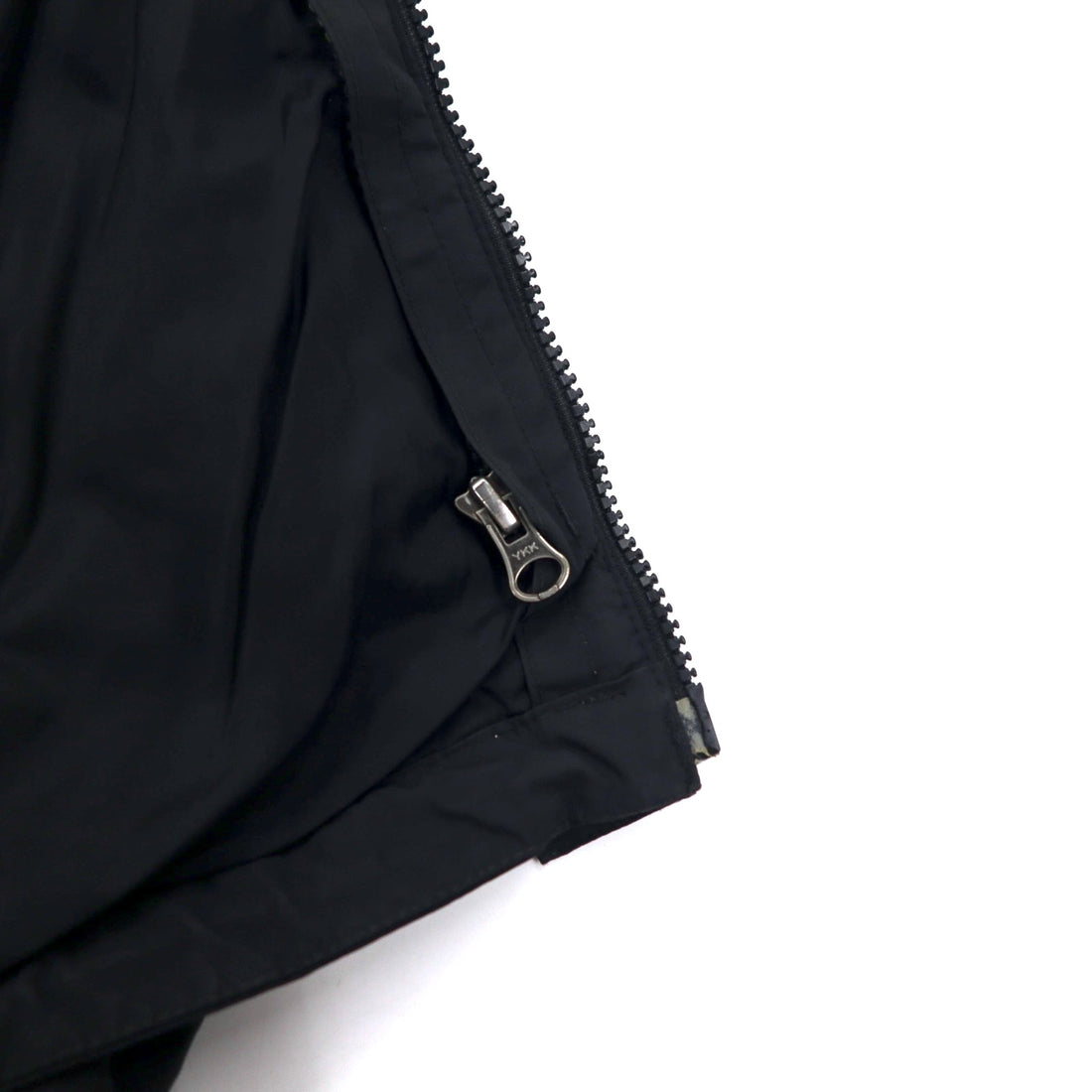 THE NORTH FACE Mountain Parka M Black Nylon HYVENT Water repellent Breathable Zip-in-zip US standard