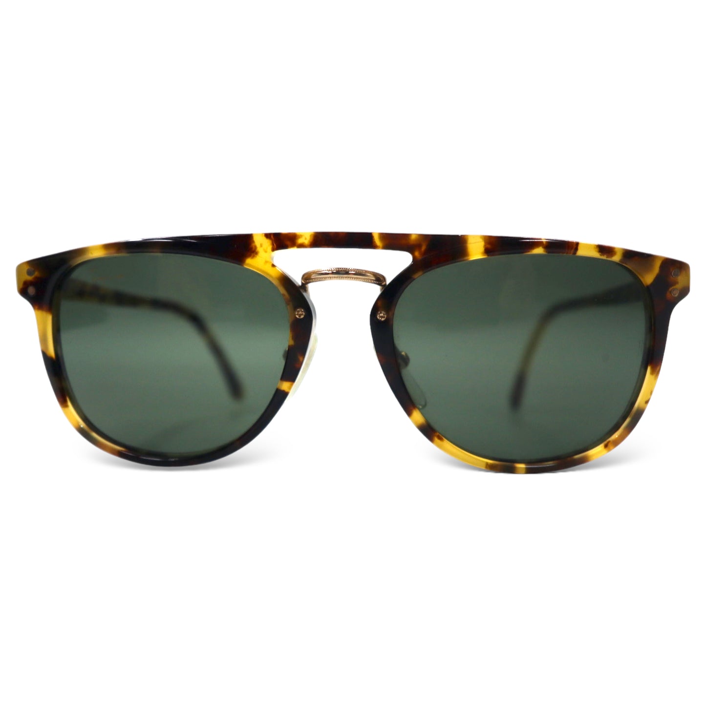 Ray-Ban Traditionals Double Bridge Sunglasses Boston Brown Tortoiseshell  Style Q (CQ004) 53 □ 20 B & L Bauslom Made