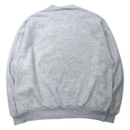 JERZEES Made in USA 90's ARTWEAR Print Sweatshirt 2X Gray Cotton Brushed Back Big Size