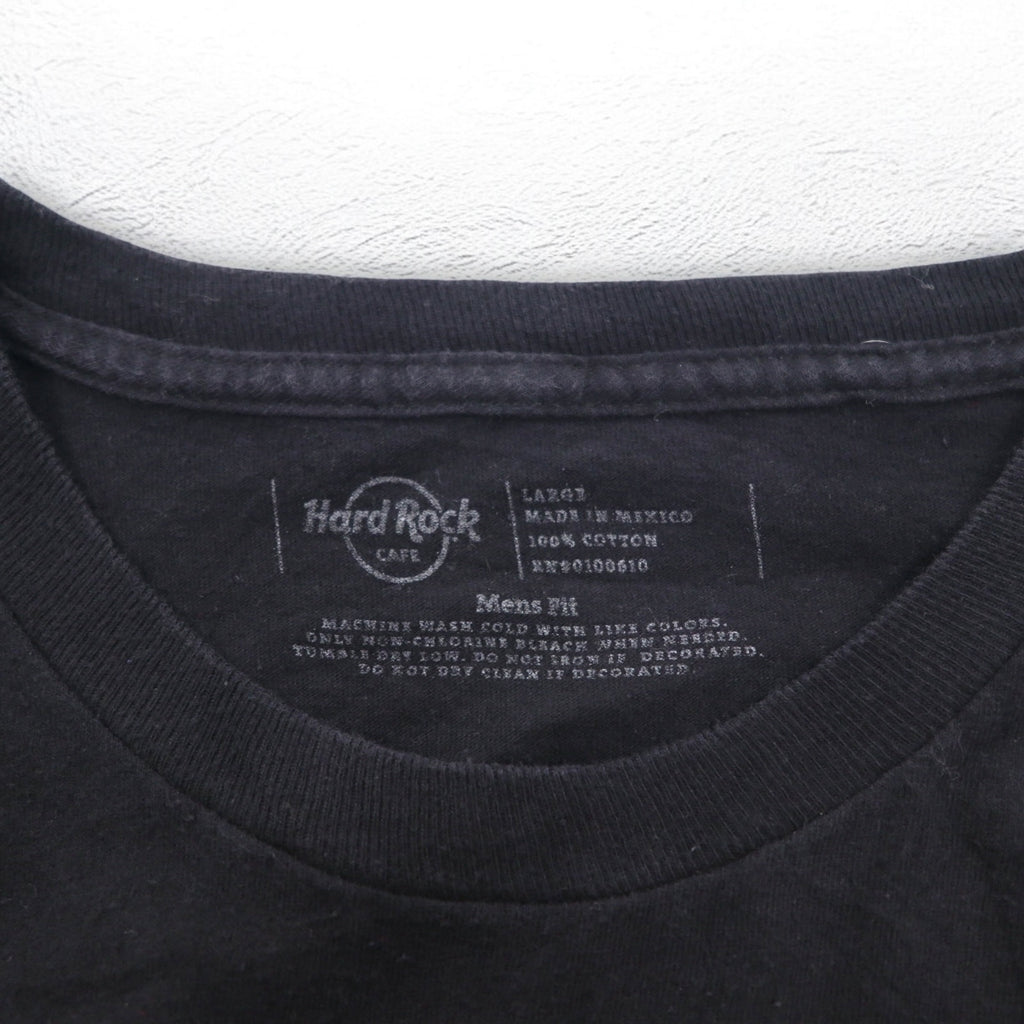 Hard Rock CAFE ロゴプリント Tシャツ L ブラック コットン BALTIMORE メキシコ製