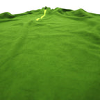 Eddie Bauer Half-Zip Fleece Jacket L Green Polyester POLARTEC One Point Logo Embroidery