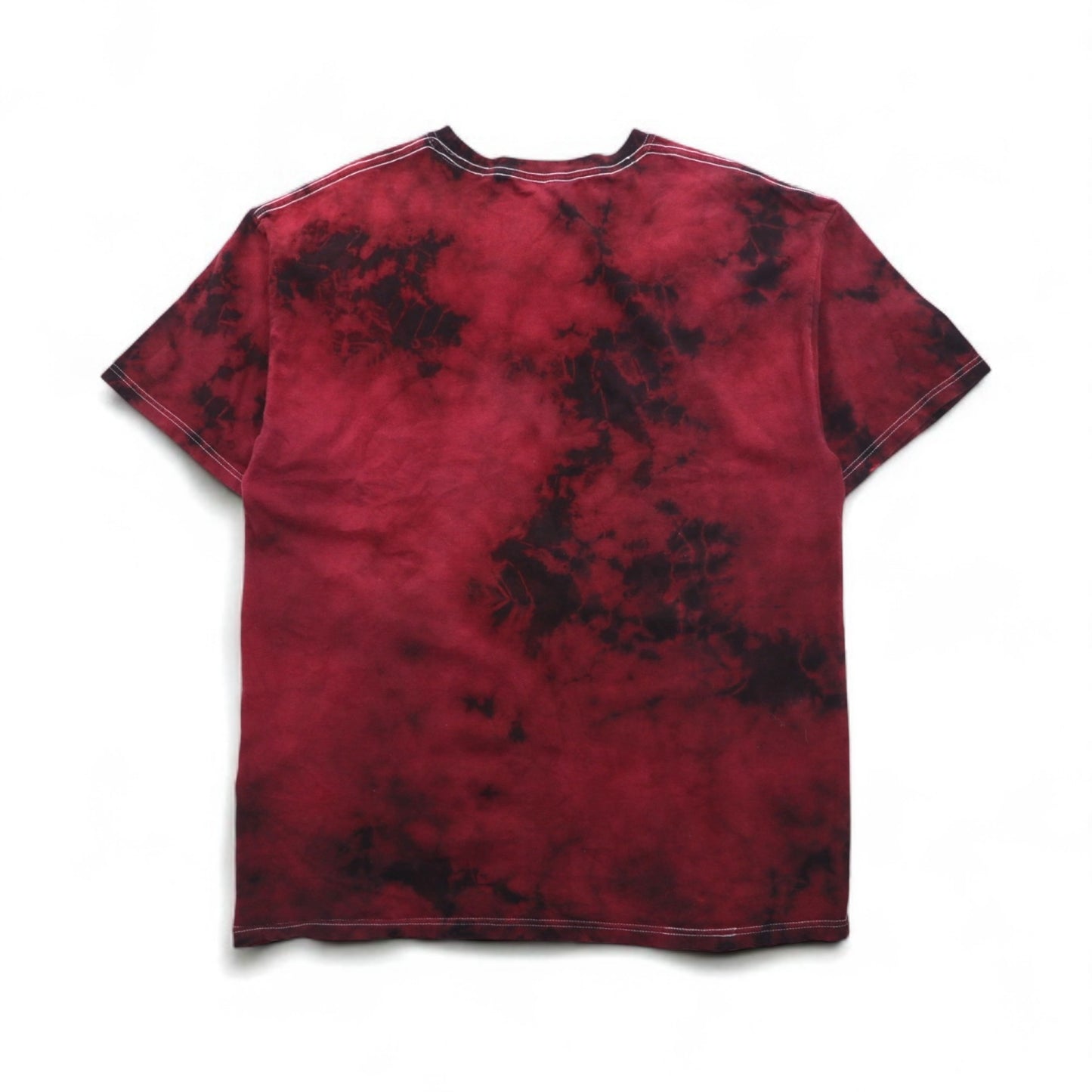 My Chemical Romance Rock Band T-Shirt, XL, Bordeaux Tie-Dye Cotton