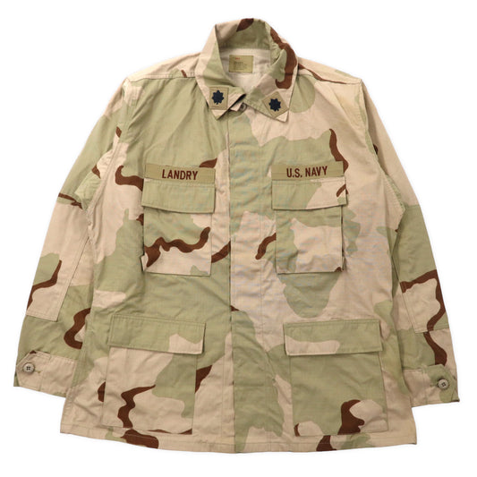 US ARMY 90年代 Military BDUジャケット L デザートカモ コットン 8415-01-327-5313