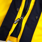 Eddie Bauer EBTEK 90年代 ゴアテックス セーリングジャケット マウンテンパーカー XXL イエロー ナイロン ドローコード フード着脱式