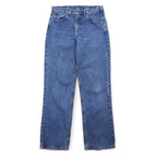 carhartt デニムパンツ Traditional Fit L インディゴ ブルー コットン B180 DST メキシコ製