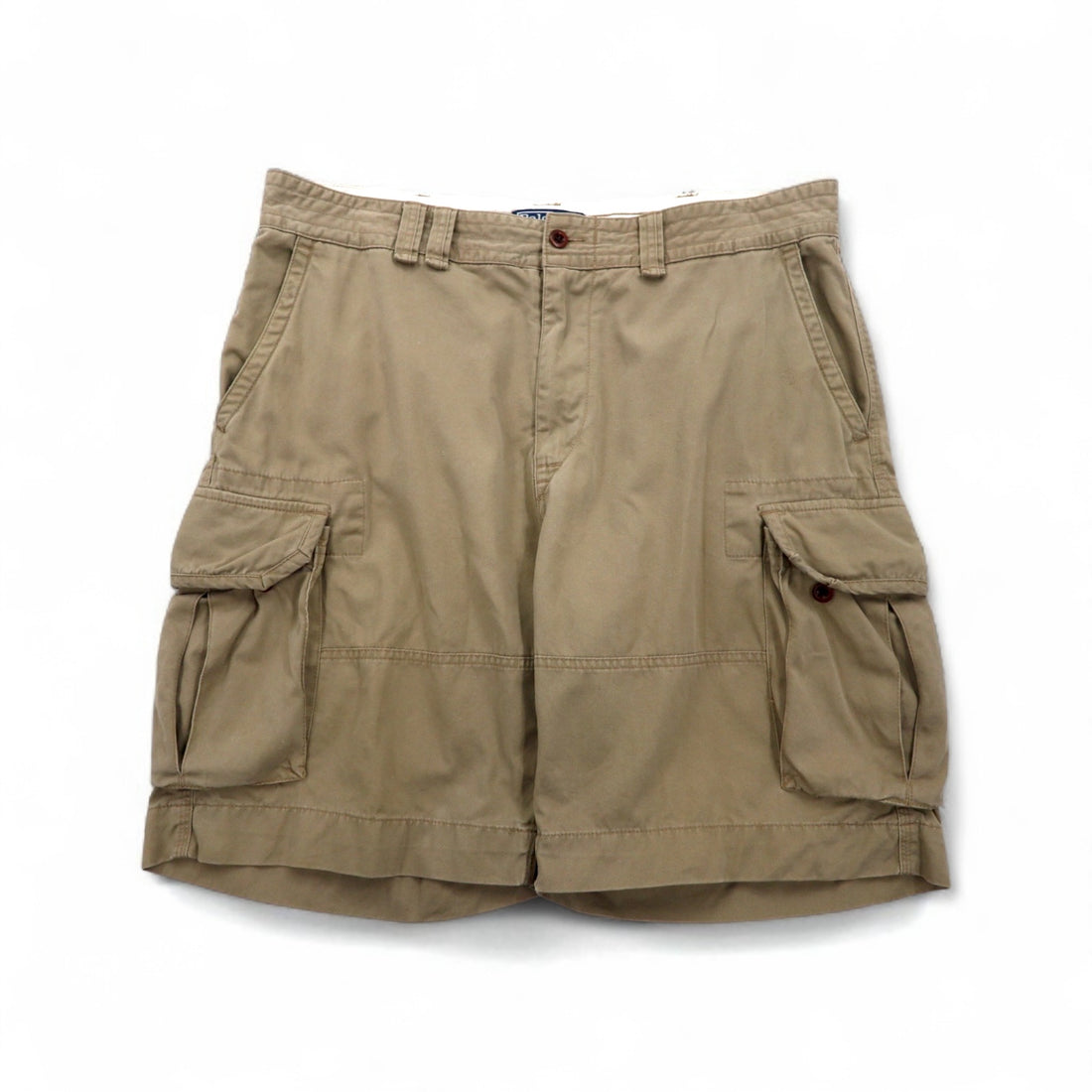 Polo by Ralph Lauren 90年代 ポロチノ バギー ショート カーゴパンツ ハーフパンツ XL ベージュ コットン 膝下丈