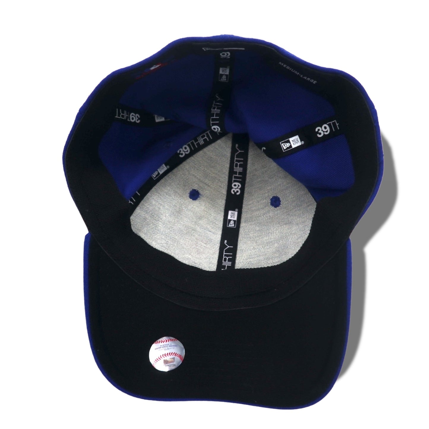 NEW ERA ベースボールキャップ M/L ブルー ポリエステル MLB BLUE JAYS