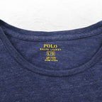 POLO RALPH LAUREN Long Sleeve T-shirt Long TL Navy Cotton Small Pony Embroidery
