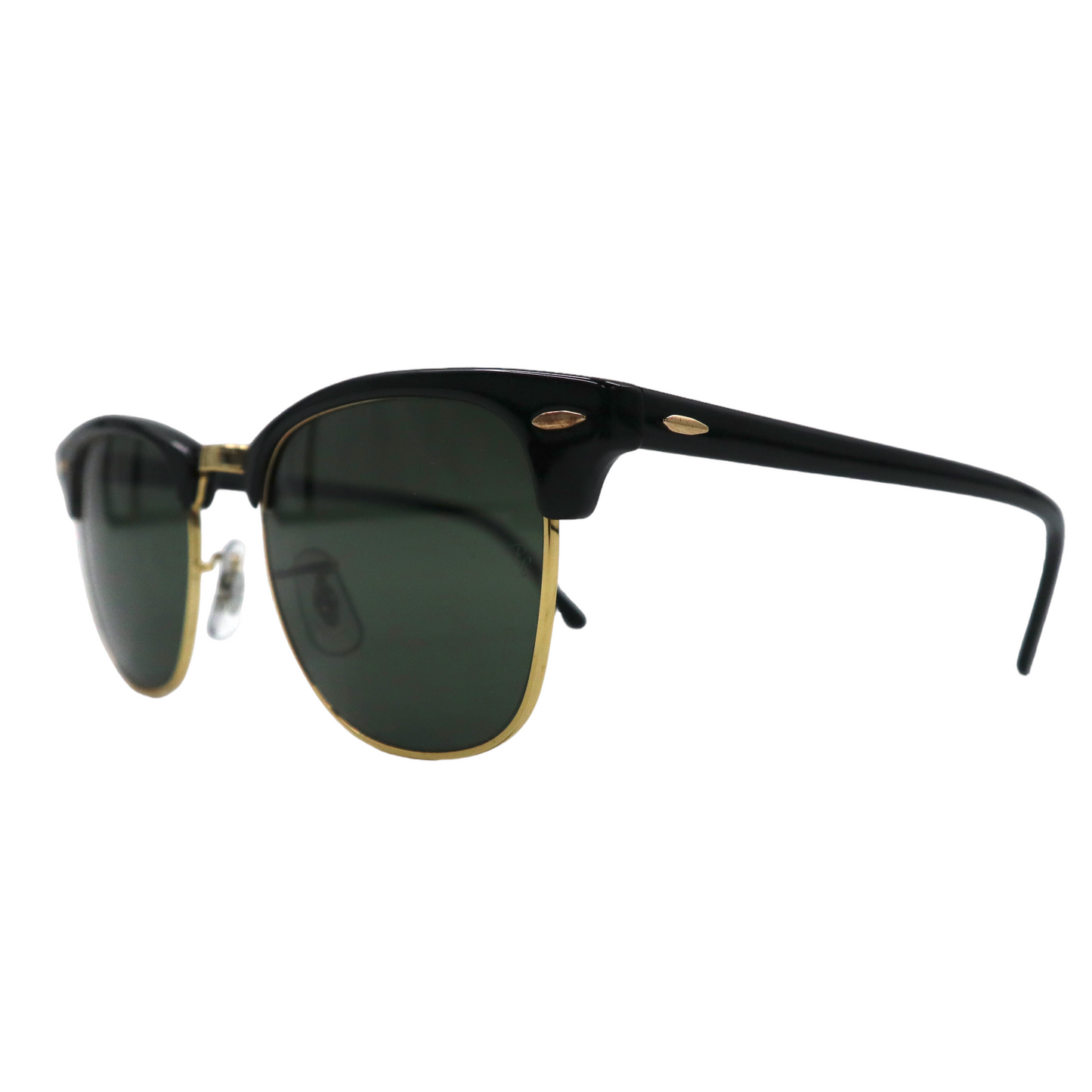 Ray-Ban クラブマスター サングラス ハーフリム ブラック RB3016 CLUBMASTER W0365 51⬜︎21 145 3N イタリア製