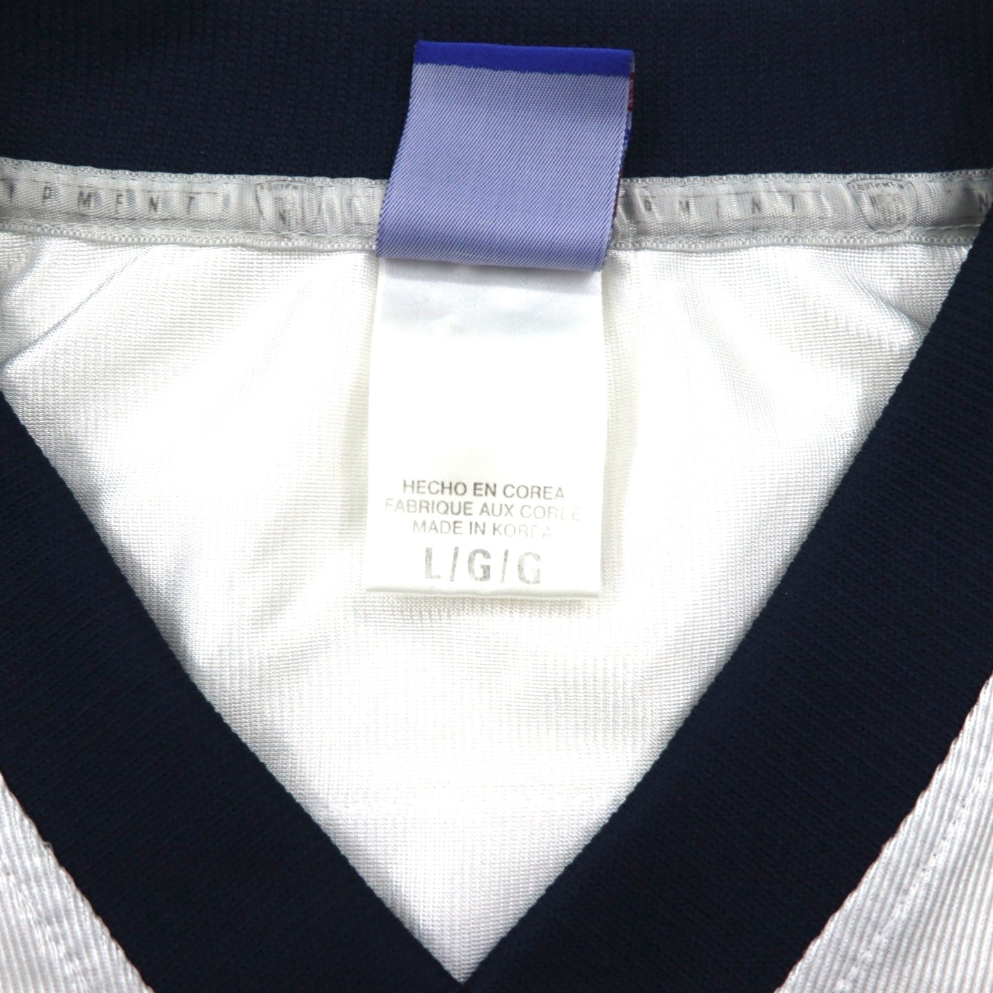 reebok ゲームシャツ L ホワイト ポリエステル メッシュ ナンバリング NFL TEXANS