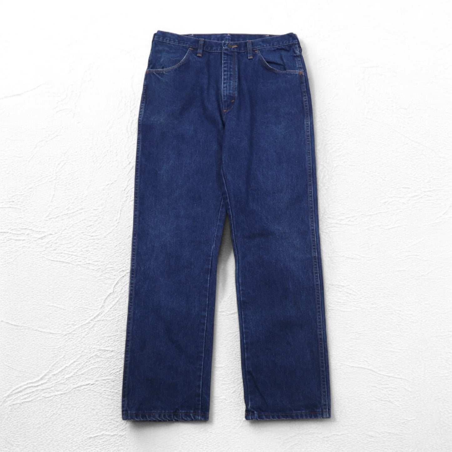 RUSTLER ( Wrangler ) 90年代 USA製 デニムパンツ L インディゴ ブルー 87620NV