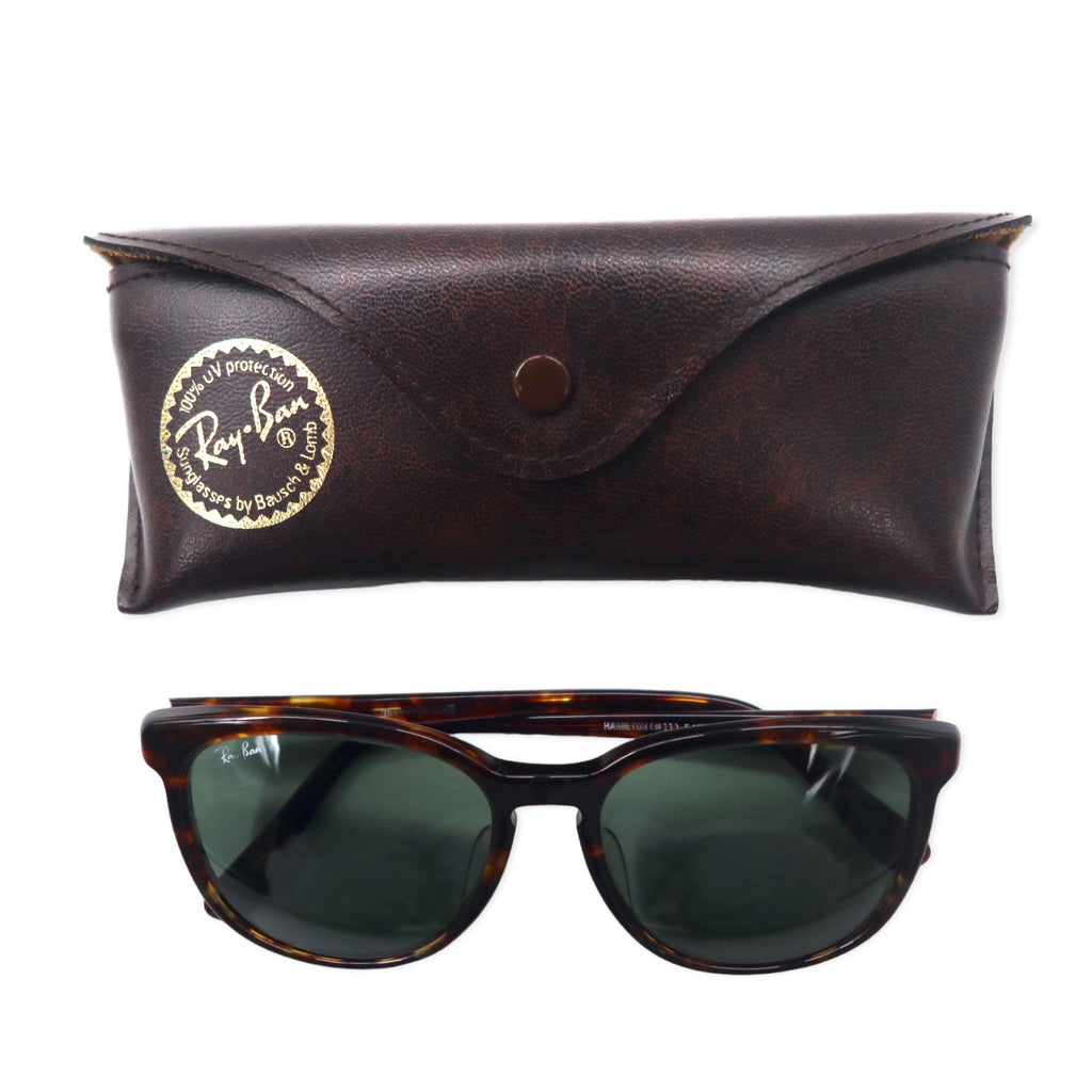 Ray-Ban TRADITIONALS Sunglasses Boston Brown Tokko HAMILTON (#11) 54□18 B&amp;L Made by Bausch &amp; Lomb