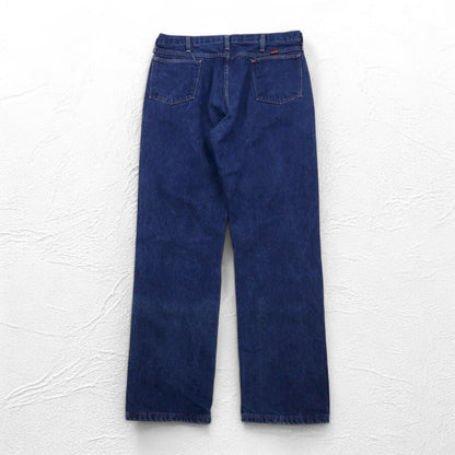 RUSTLER ( Wrangler ) 90年代 USA製 デニムパンツ L インディゴ ブルー 87620NV