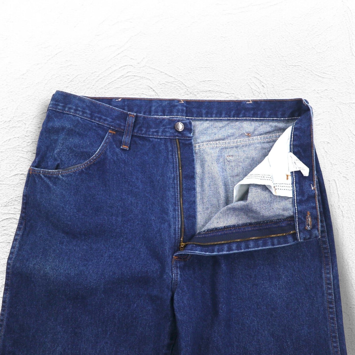RUSTLER ( Wrangler ) 90年代 USA製 デニムパンツ L インディゴ ブルー 87620NV