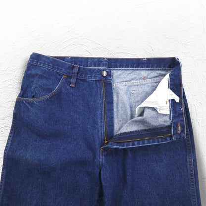 RUSTLER ( Wrangler ) 90年代 USA製 デニムパンツ L インディゴ ブルー 87620NV