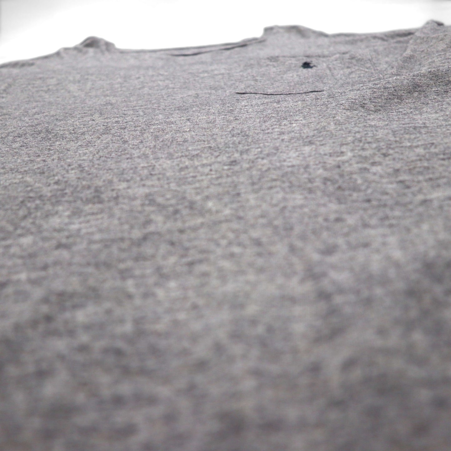 Polo Ralph Lauren Oversized Long Sleeve T-Shirt, Gray, Size 4XL, Chest Pocket, Small Pony Embroidery