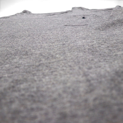 Polo Ralph Lauren Oversized Long Sleeve T-Shirt, Gray, Size 4XL, Chest Pocket, Small Pony Embroidery