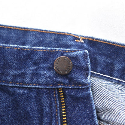 RUSTLER ( Wrangler ) 90年代 USA製 デニムパンツ L インディゴ ブルー 87620NV