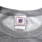 NFL 90s Crew Neck Sweatshirt XL Grey Print PITTSBURGH STEELERS Made in Mexico