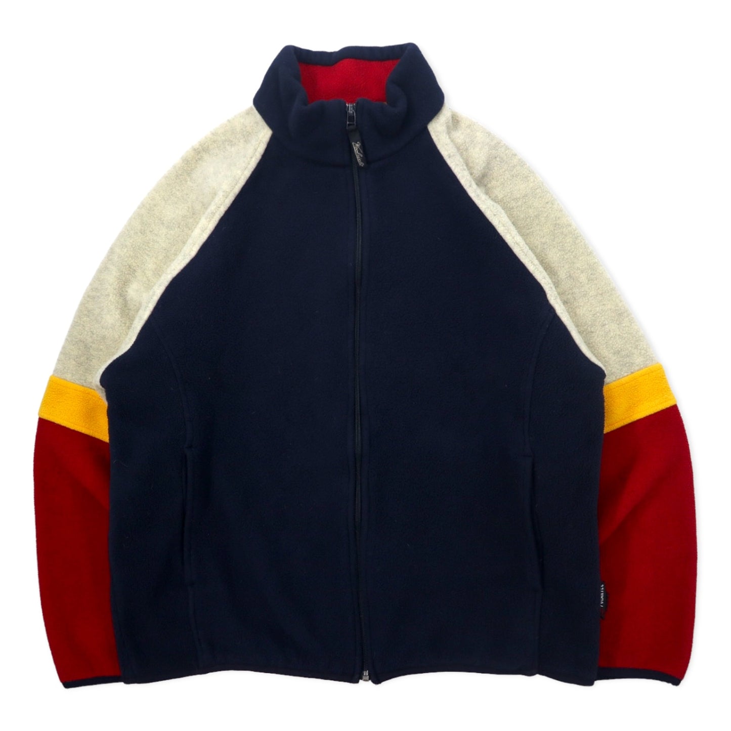 Woolrich USA製 90年代 POLARTEC フルジップ フリースジャケット L ネイビー ポリエステル Don Thomas Sporthaus