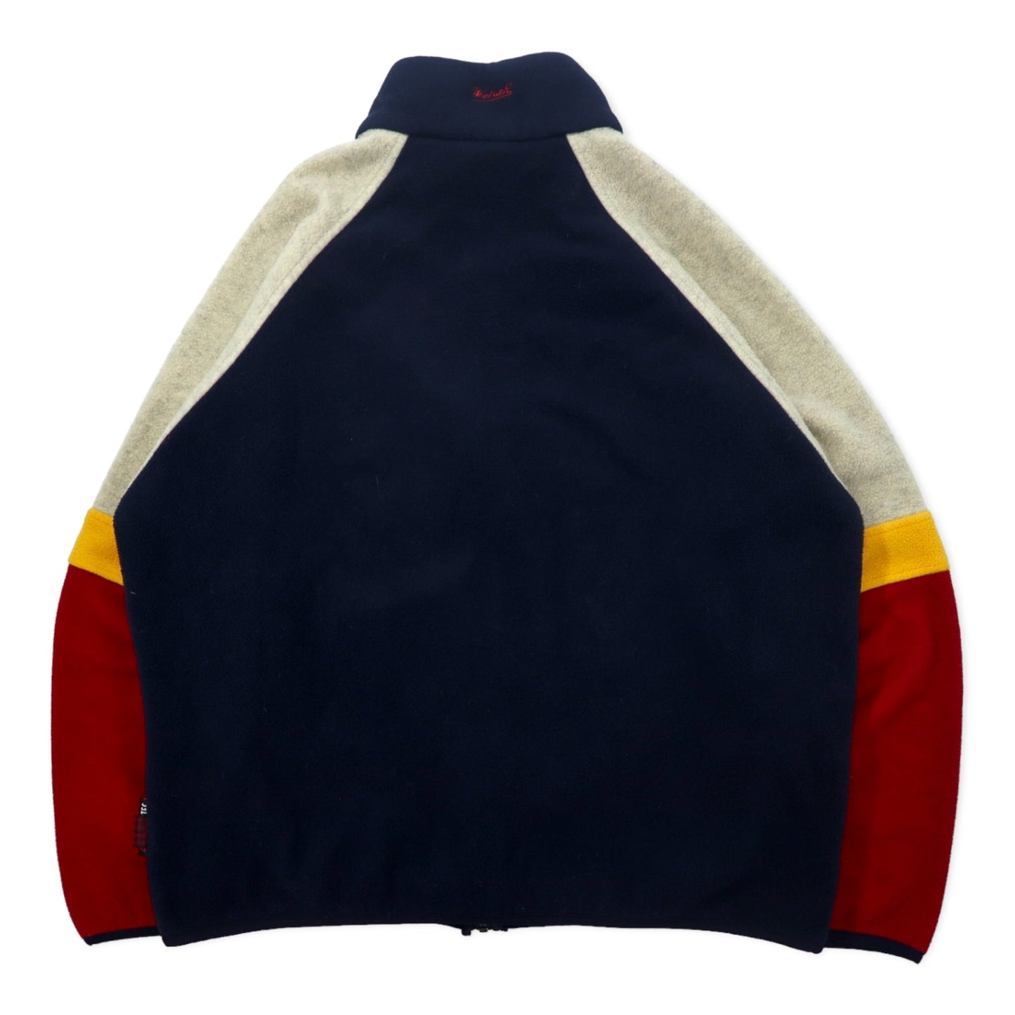 Woolrich USA製 90年代 POLARTEC フルジップ フリースジャケット L ネイビー ポリエステル Don Thomas Sporthaus