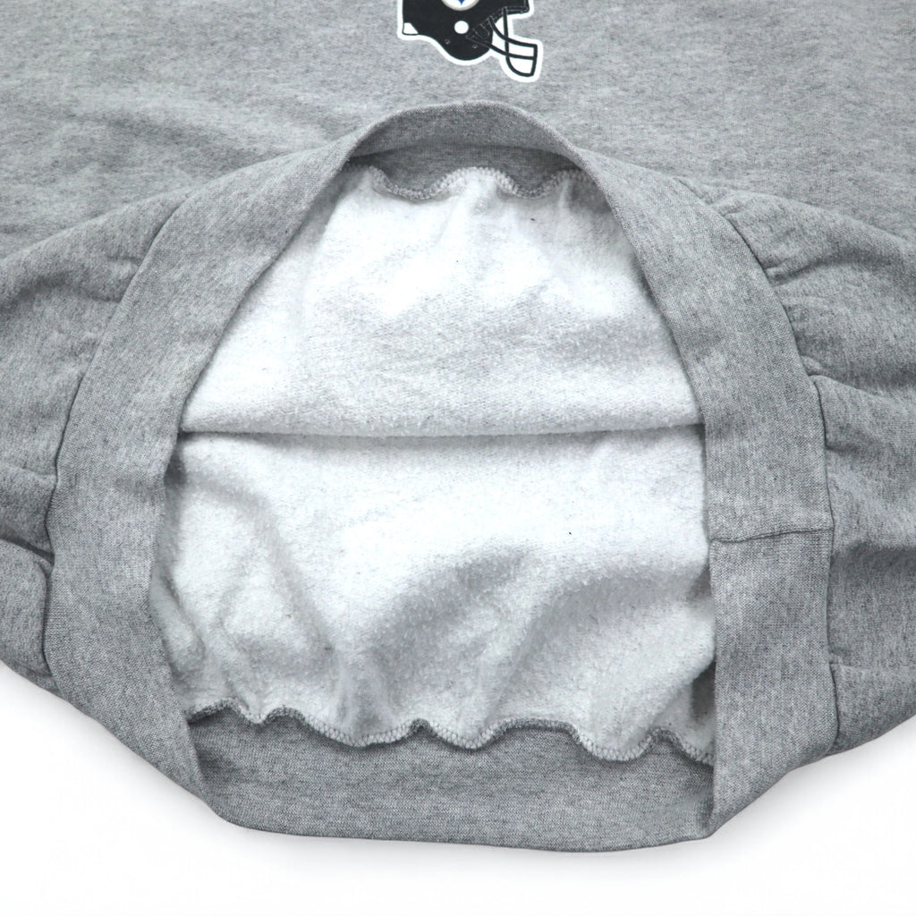 NFL 90s Crew Neck Sweatshirt XL Grey Print PITTSBURGH STEELERS Made in Mexico