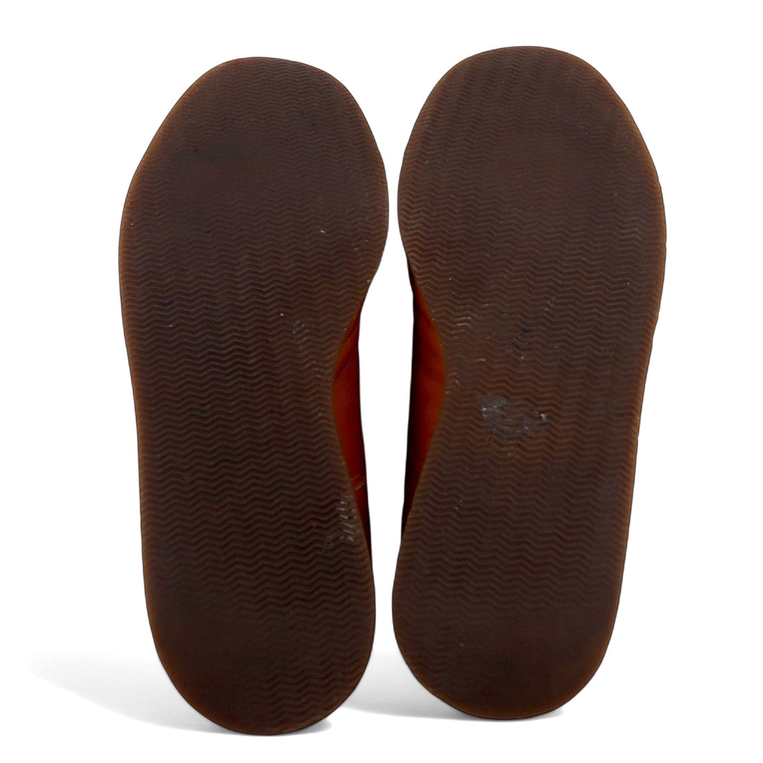 BURBERRY Calf Leather Sneakers 24.5cm Beige BU1340