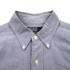 Polo Ralph Lauren 90s Oxford Button-Down Shirt, Size M, Blue, Chest Pocket Emblem