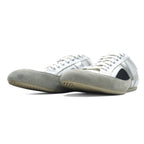 DIOR HOMME Made in Italy German Trainer Sneakers 24.5cm White Leather Hedi Slimane 07AW Eddie Period
