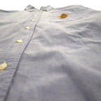 Polo Ralph Lauren 90s Oxford Button-Down Shirt, Size M, Blue, Chest Pocket Emblem