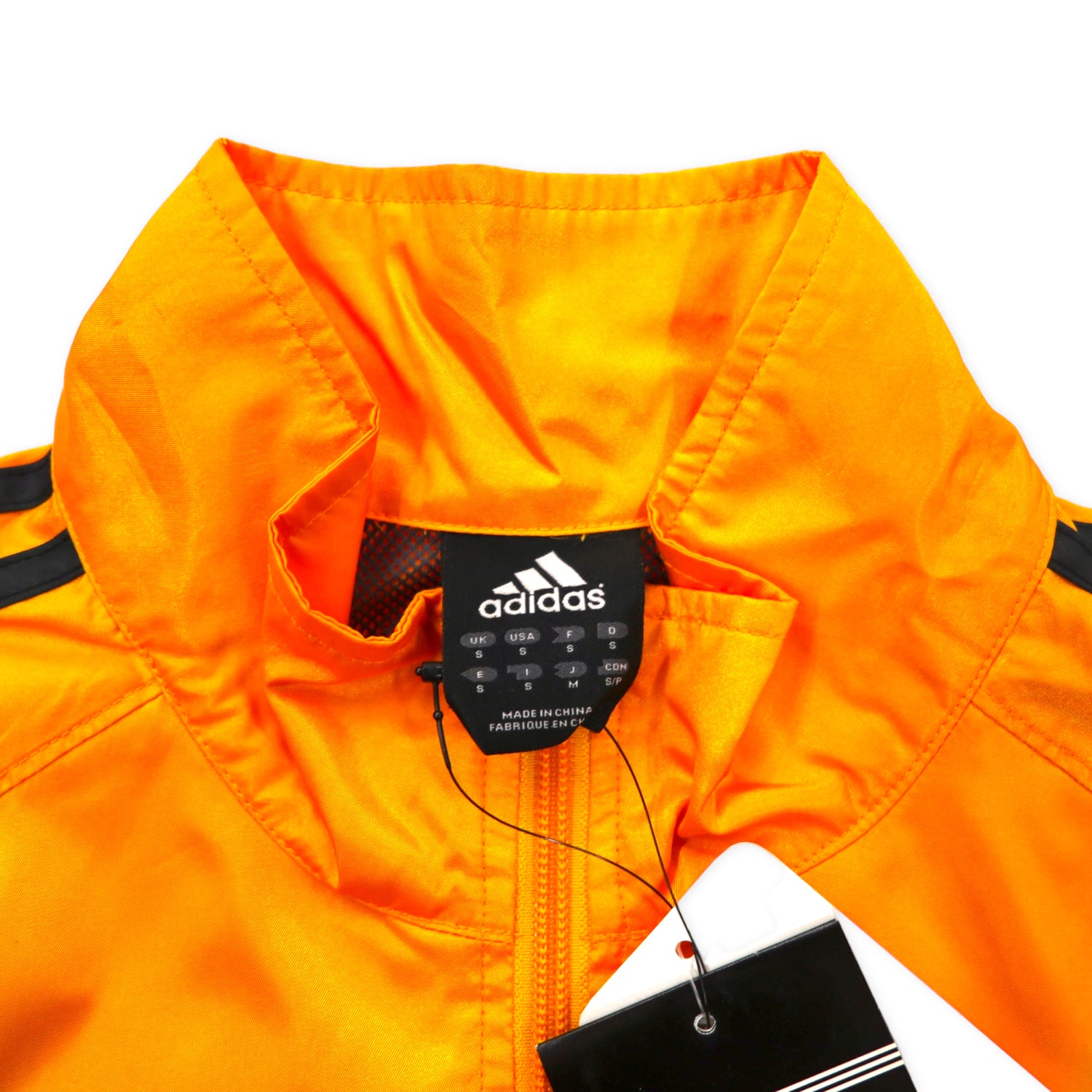 【adidas】レトロボーダー　トラックジャケット　00's オレンジ