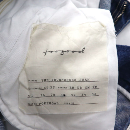 toogood オーガニック デニムパンツ M インディゴ ブルー THE IRONMONGER JEAN ポルトガル製