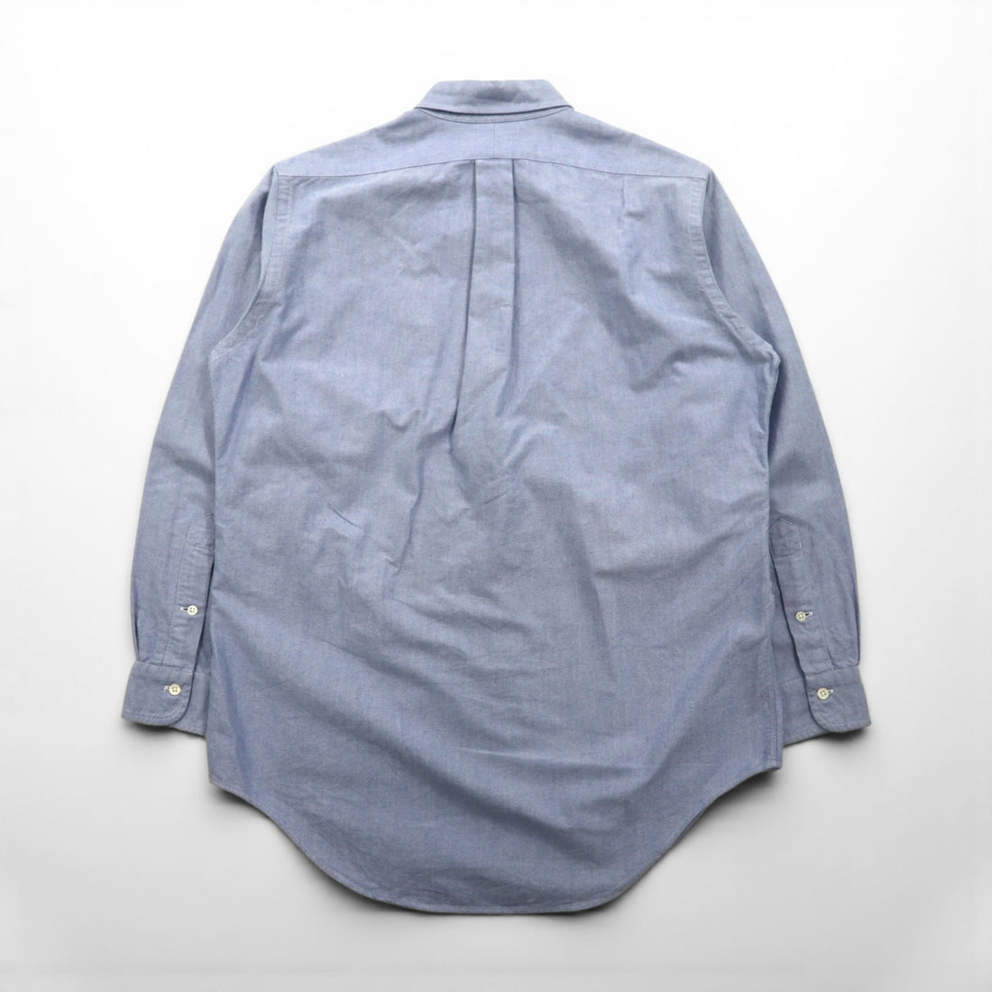 Polo Ralph Lauren 90s Oxford Button-Down Shirt, Size M, Blue, Chest Pocket Emblem